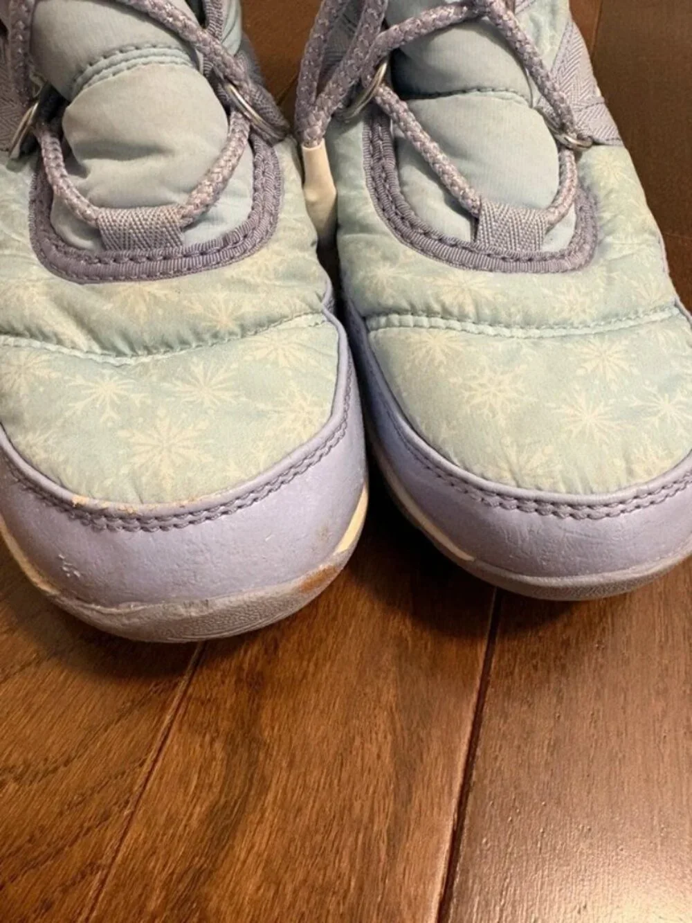 Sorel x Disney Frozen Waterproof Winter Boots Short Lace - Youth Size 2